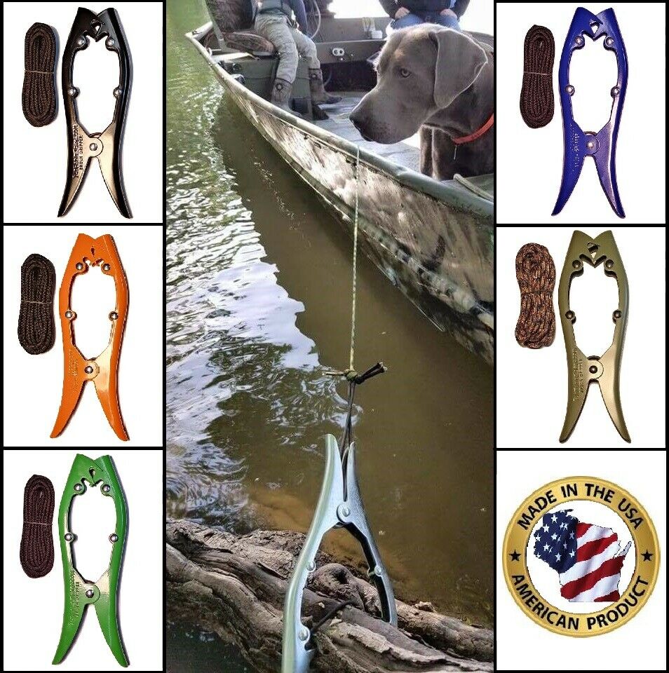 Brush Gripper Kayak & Boat Anchor - Tie Up In Seconds W/o Scaring Fish!